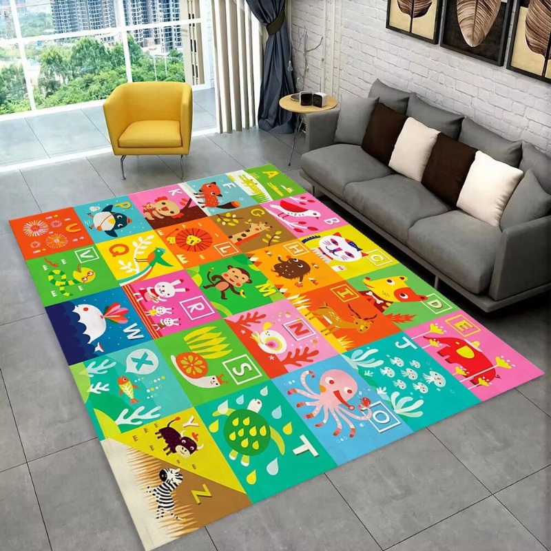 Abc Kids Early Education - Dywan z alfabetem ABC dla dzieci,
