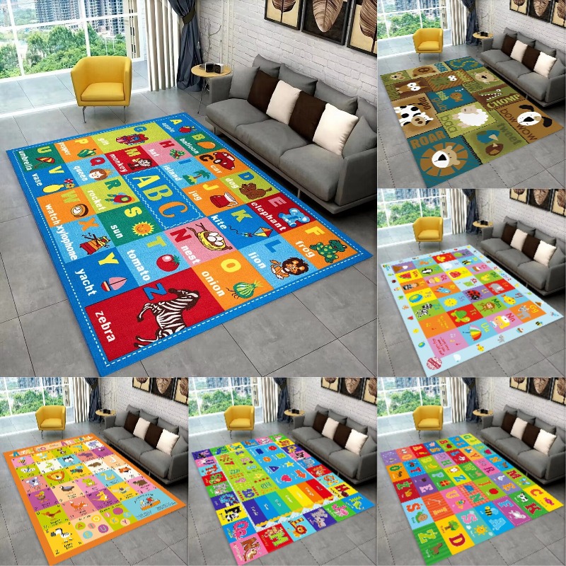 Abc Kids Early Education - Dywan z alfabetem ABC dla dzieci,