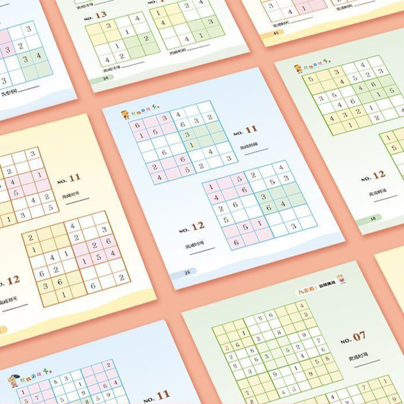 Kids Education Activities - Książka z Sudoku dla dzieci: Trening