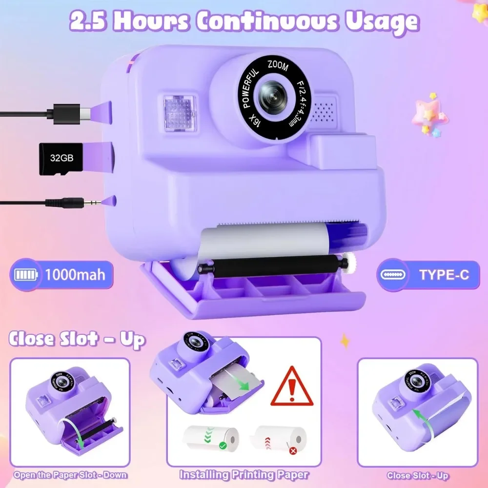 Mini kamera cyfrowa dla dzieci – Kids Educational Videos recenzja i cena