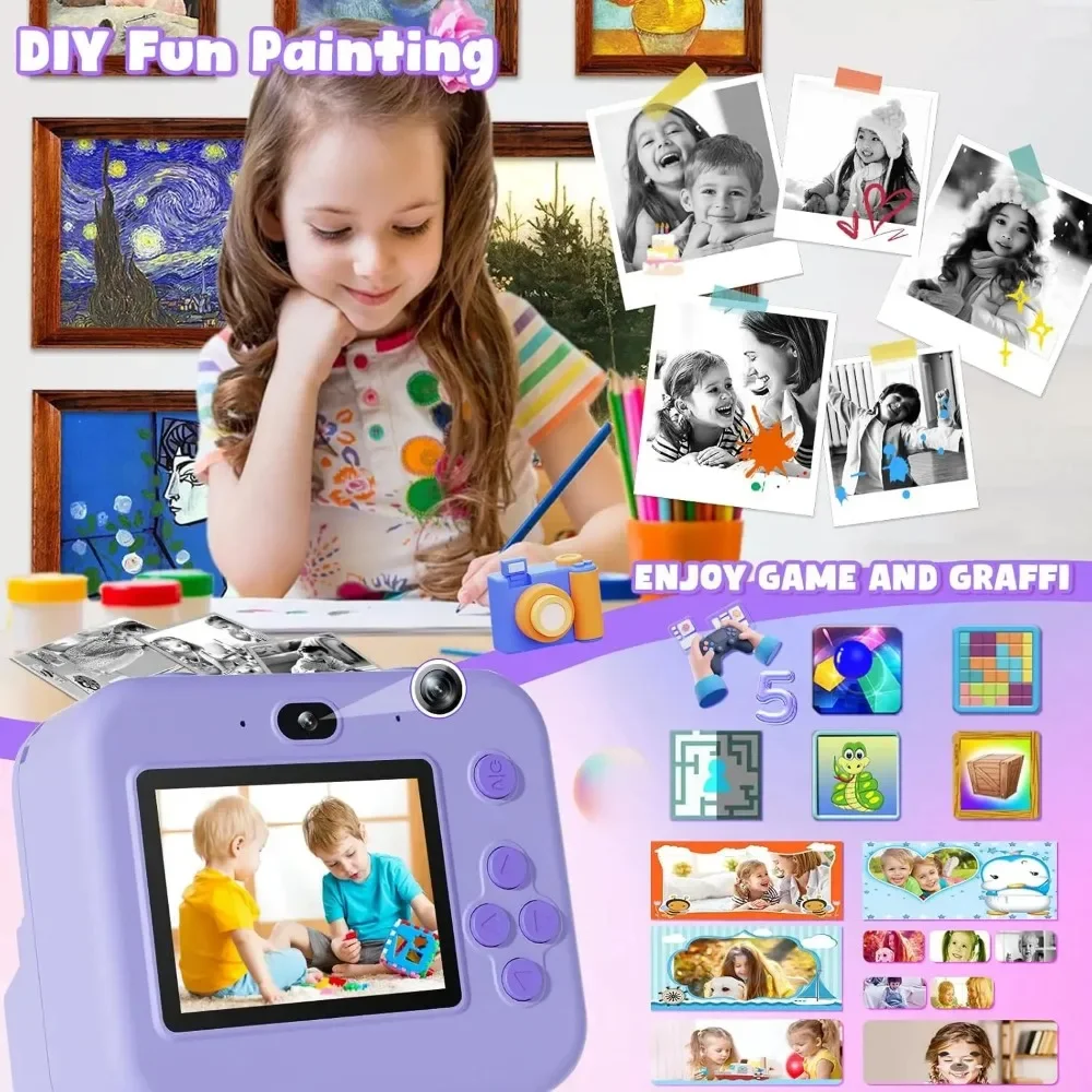 Mini kamera cyfrowa dla dzieci – Kids Educational Videos recenzja i cena