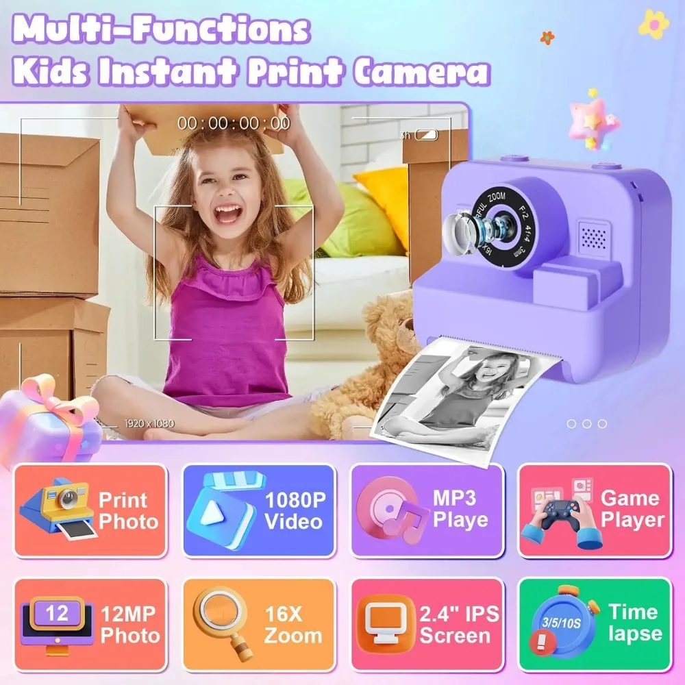 Mini kamera cyfrowa dla dzieci – Kids Educational Videos recenzja i cena