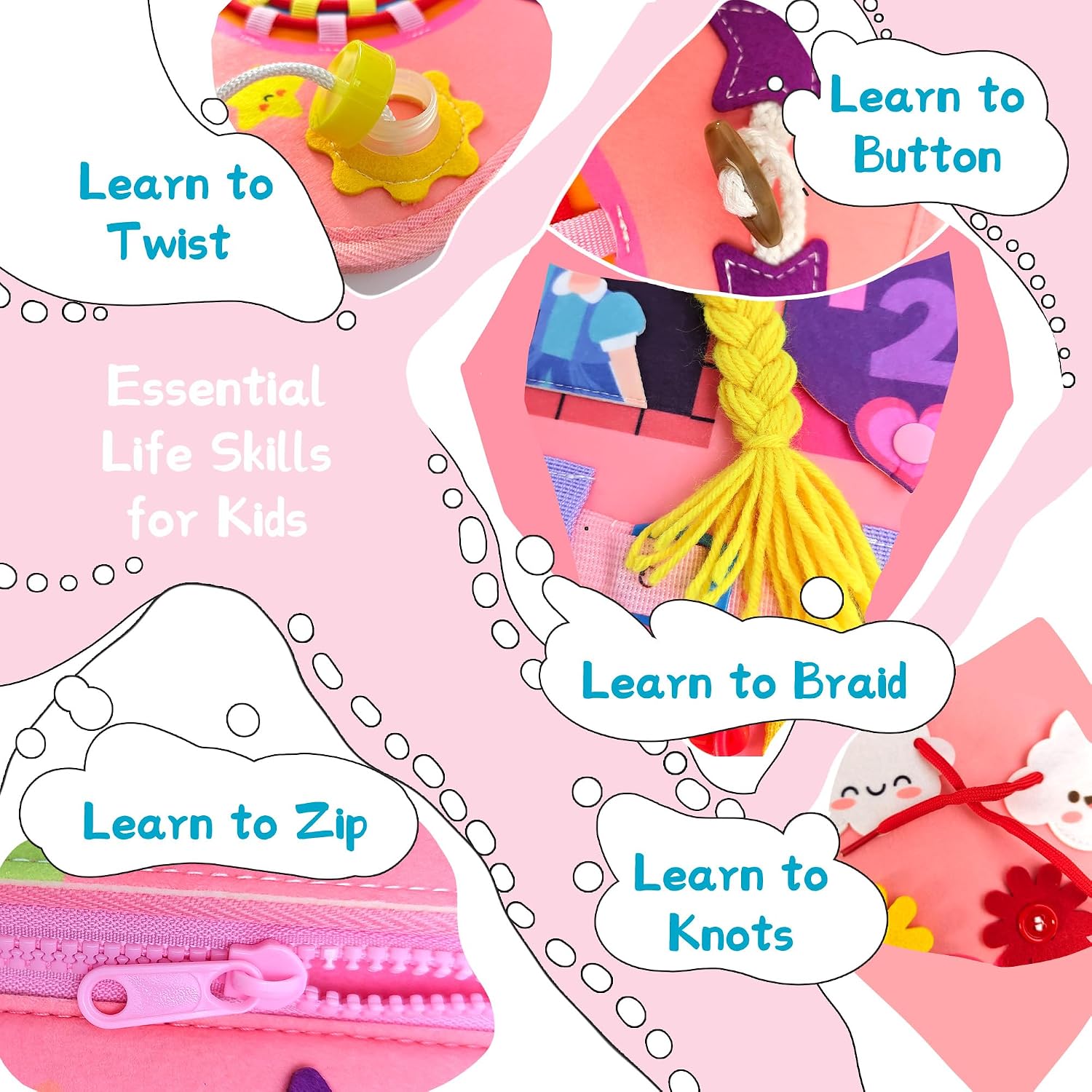Zabawny plecak z zamkiem księż – Kids Education Activities recenzja i cena