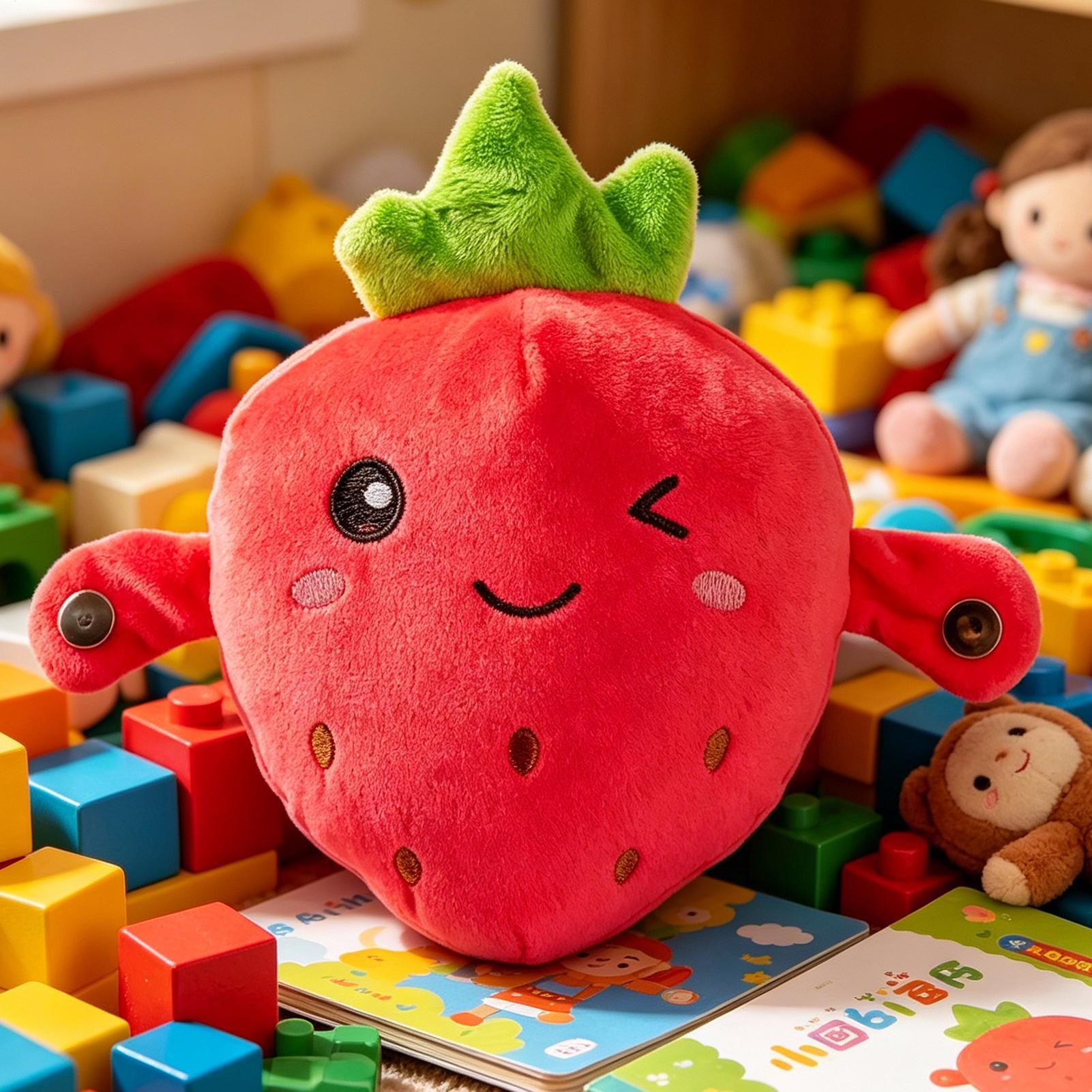 Pluszowa truskawka do przytula – Kids Education Movies recenzja i cena