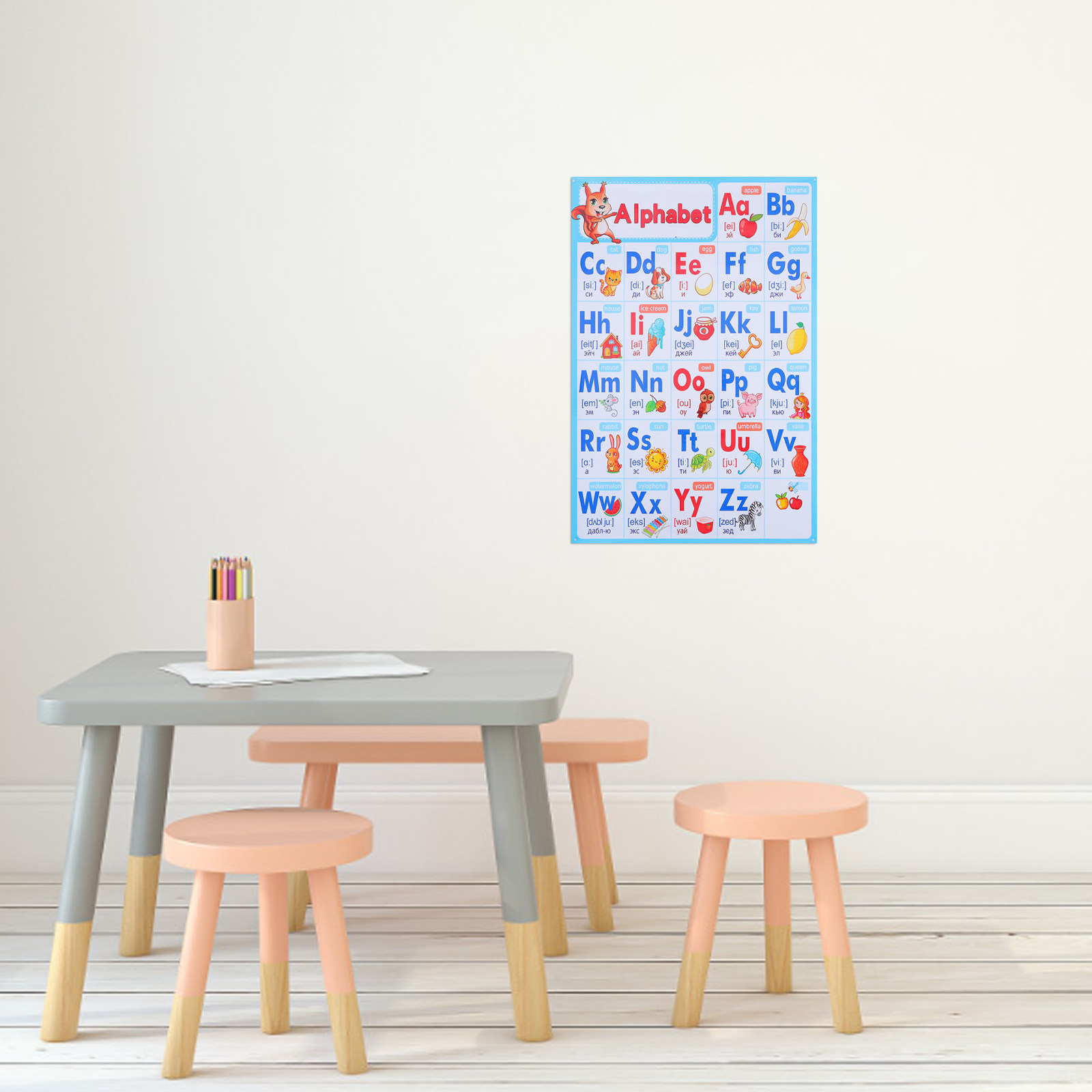 Plakat Abc do przedszkola, tab – Abc Kids Early Education recenzja i cena
