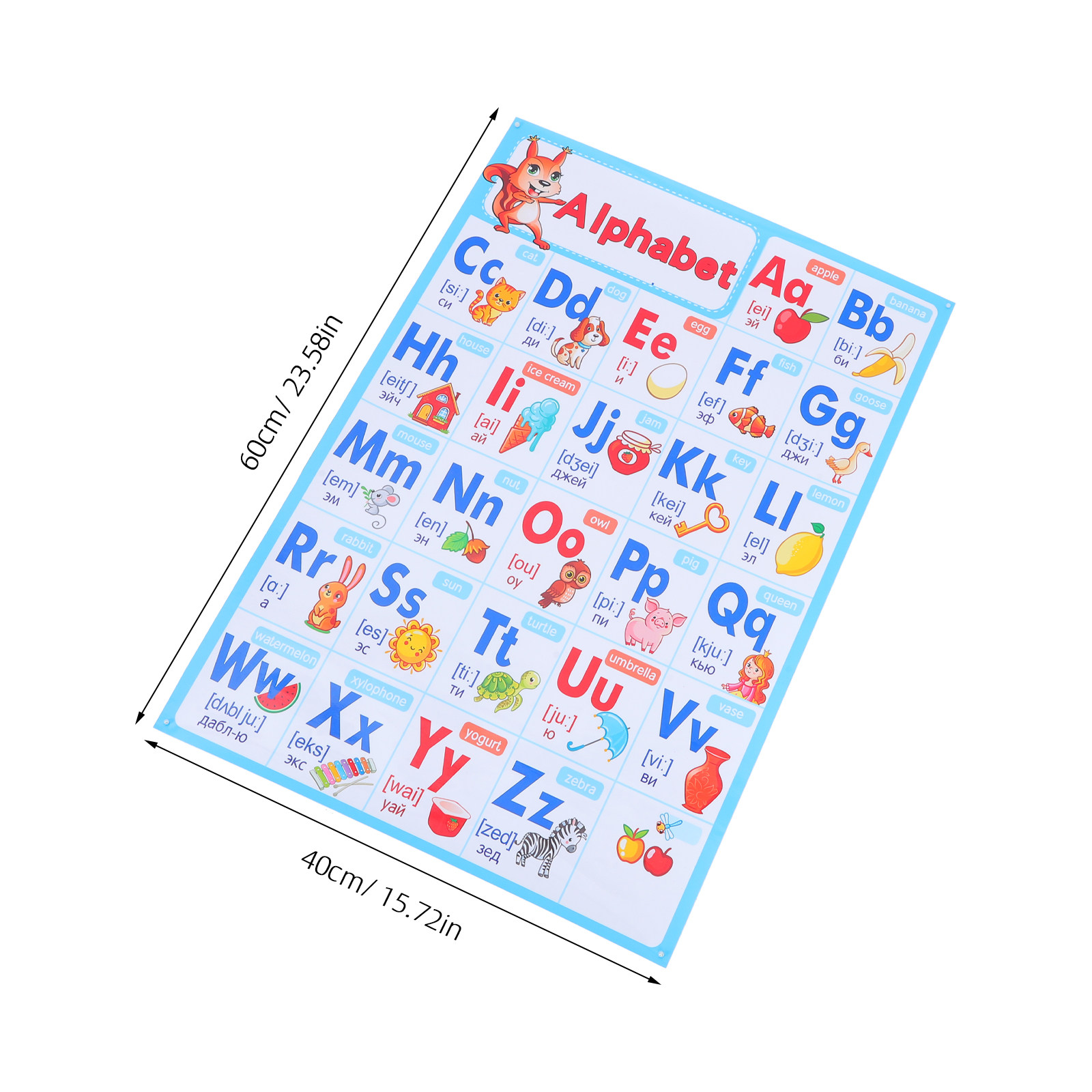 Plakat Abc do przedszkola, tab – Abc Kids Early Education recenzja i cena