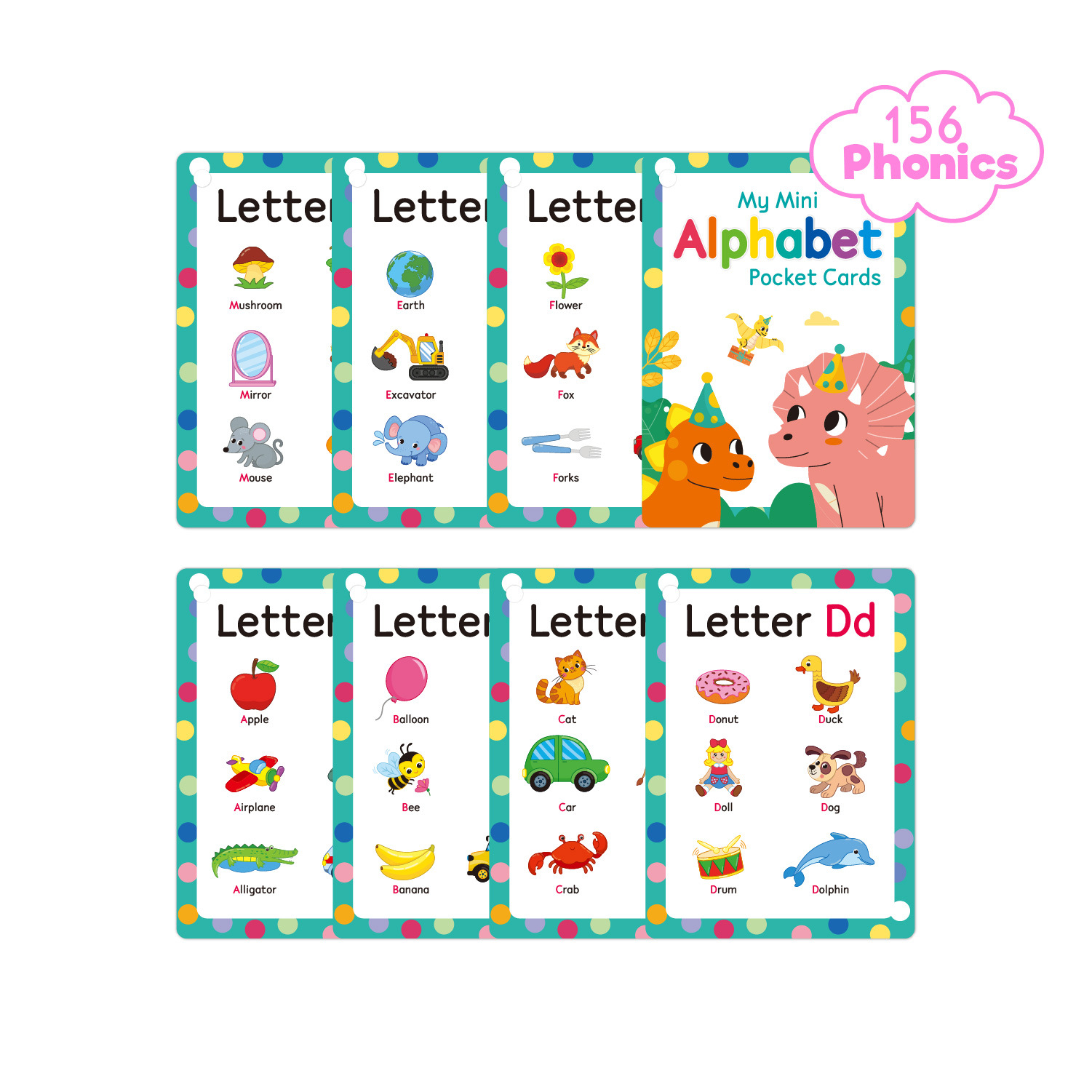 ABC Phonics Flash Cards dla dz – Abc Kids Early Education recenzja i cena