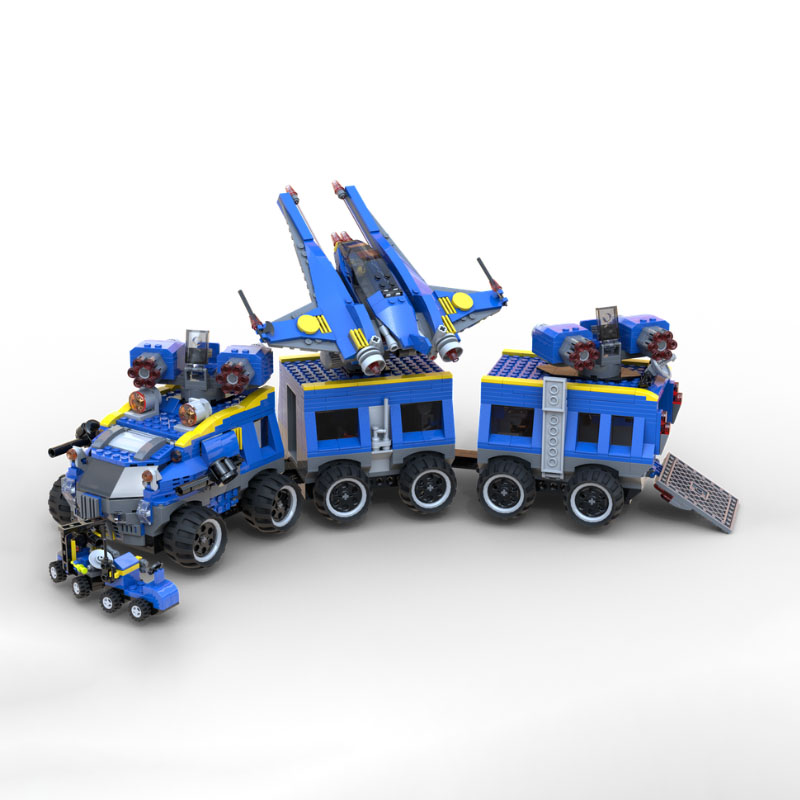 1379PCS MOC Earth Defense HQ - – Kids Definition Of Education recenzja i cena