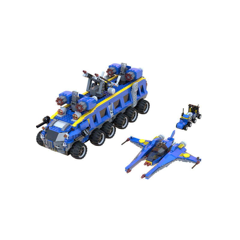 1379PCS MOC Earth Defense HQ - – Kids Definition Of Education recenzja i cena