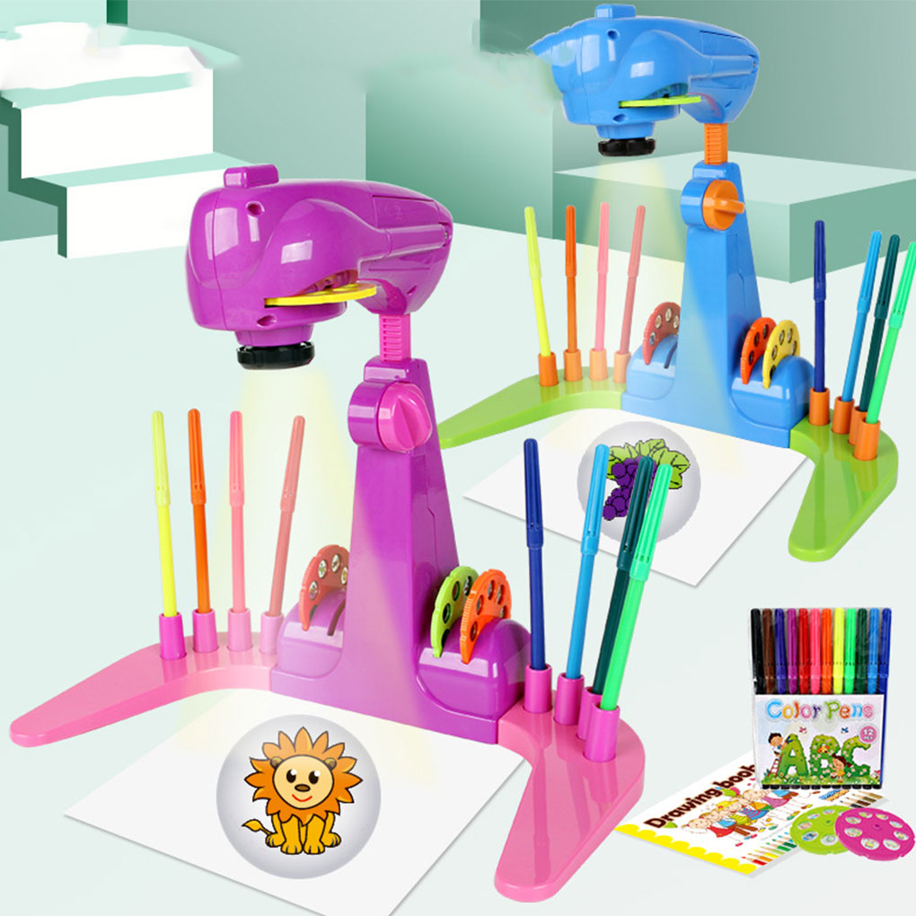 Edukacyjny stół do rysowania d – Drawing Projector Kids recenzja i cena