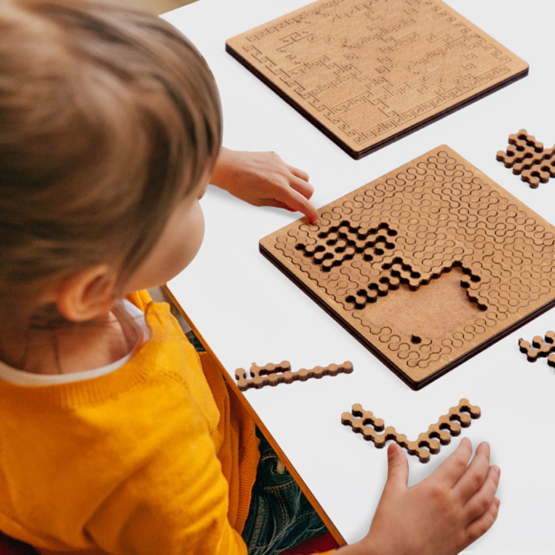 Niemożliwe drewniane puzzle IQ – Brain Teaser Cube recenzja i cena