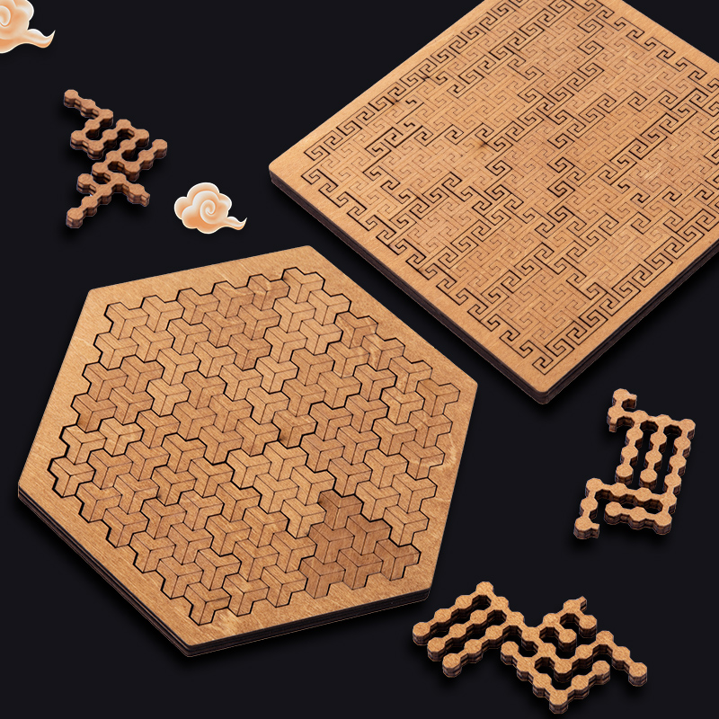 Niemożliwe drewniane puzzle IQ – Brain Teaser Cube recenzja i cena