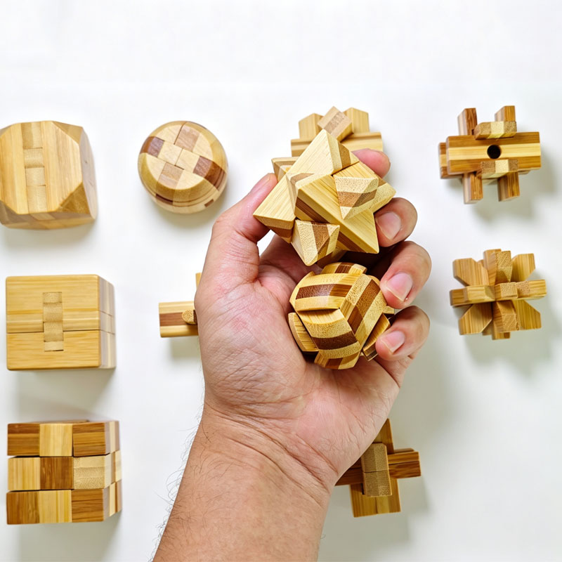 NOWA PUZZLE ŁOŻYSKO LU BAN 4,5 – Brain Teaser Cube recenzja i cena
