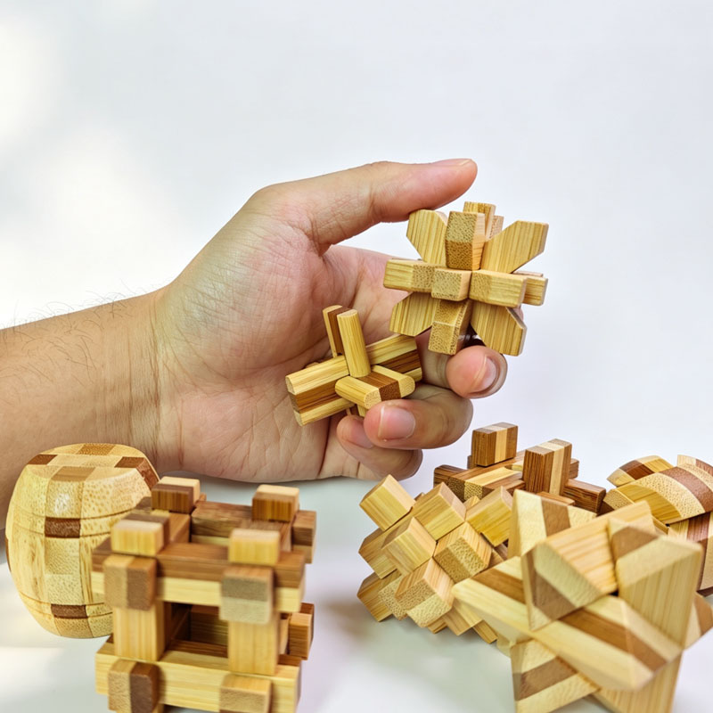 NOWA PUZZLE ŁOŻYSKO LU BAN 4,5 – Brain Teaser Cube recenzja i cena