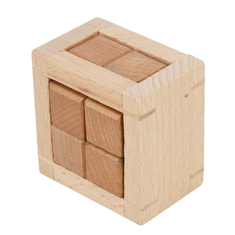 YueYu II Drewniane Puzzle Rozw – Brain Teaser Cube recenzja i cena