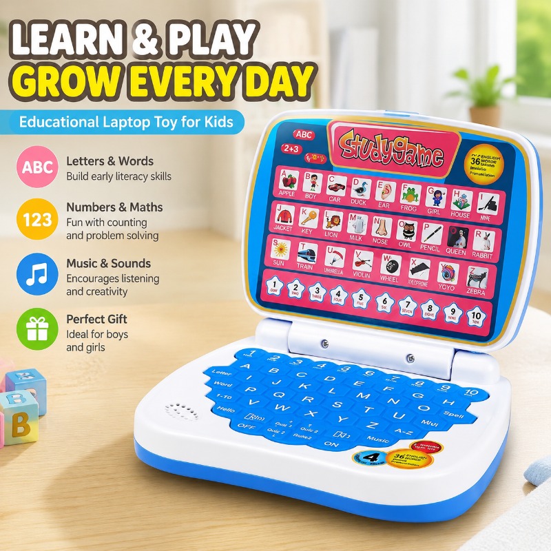 Mini Symulowany Laptop Zabawka – Kids Education Laptop recenzja i cena