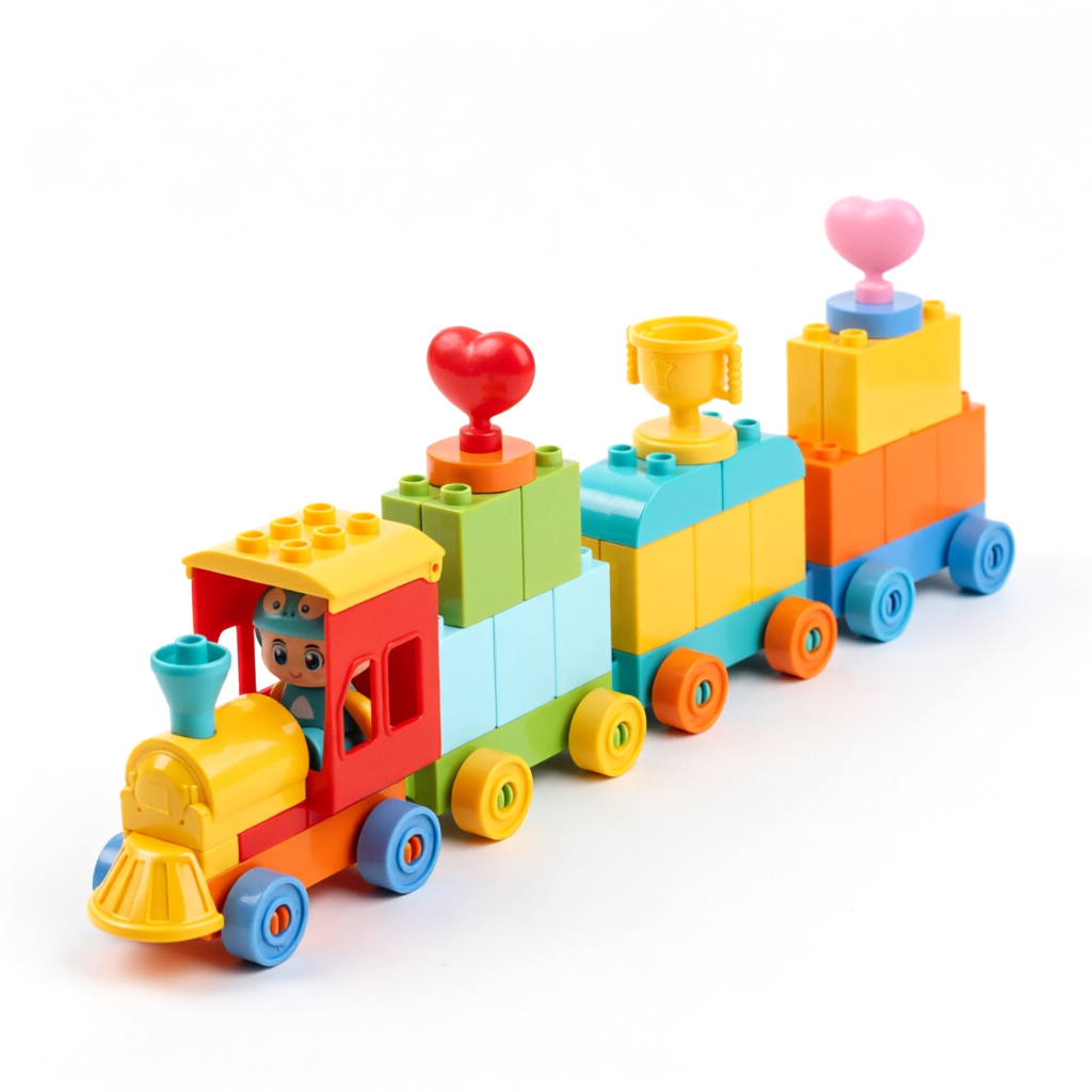 Duże Klocki Konstrukcyjne Poci – Abc Kids Early Education recenzja i cena