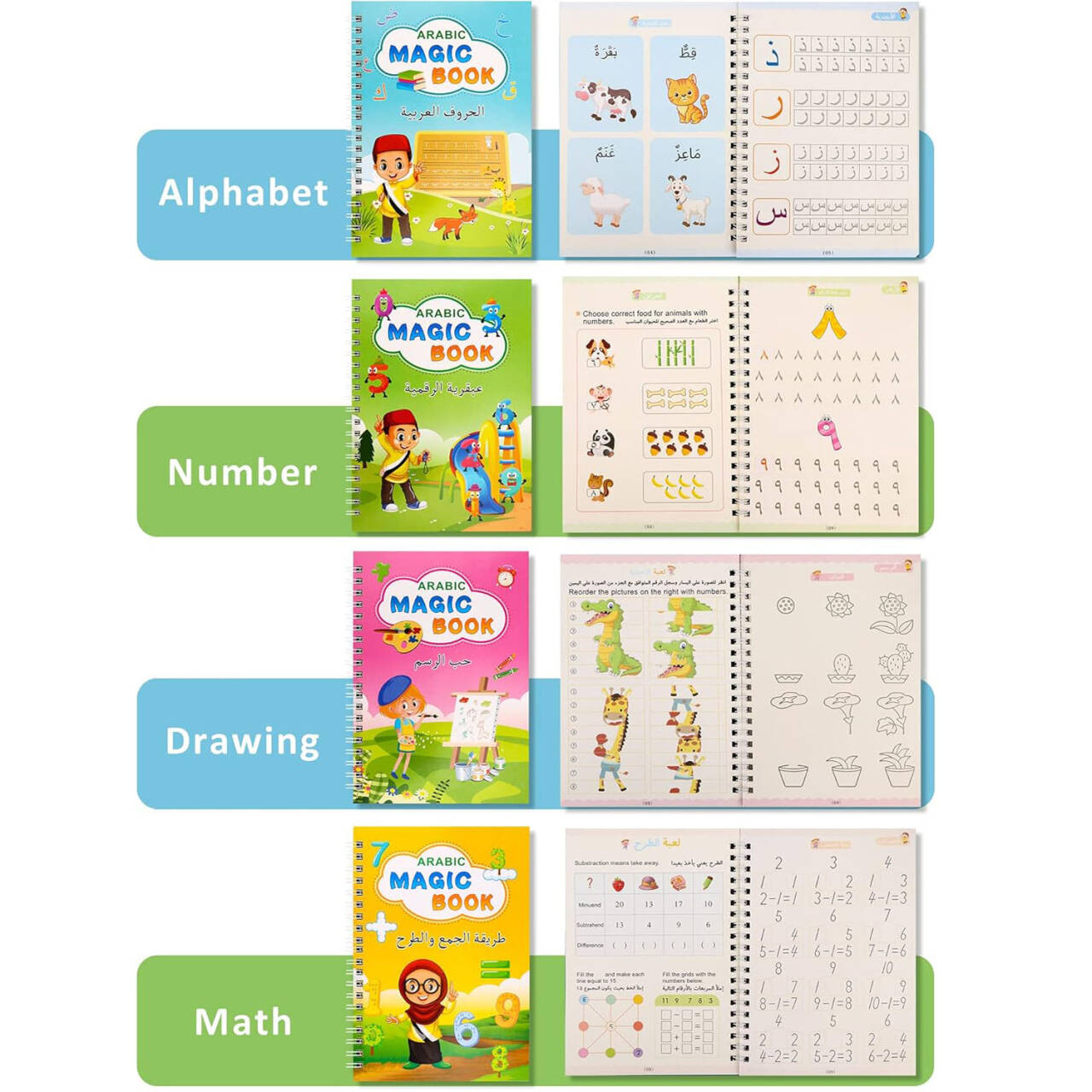 Zeszyt do nauki alfabetu arabs – Kids Education Laptop recenzja i cena