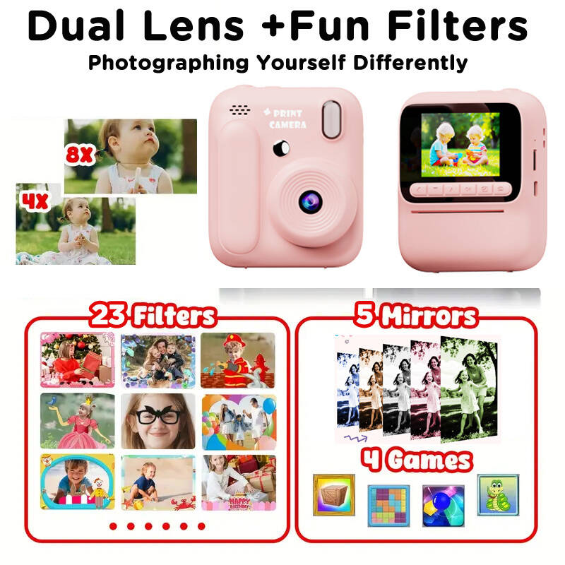 Aparat fotograficzny dla dziec – Kids Educational Videos recenzja i cena