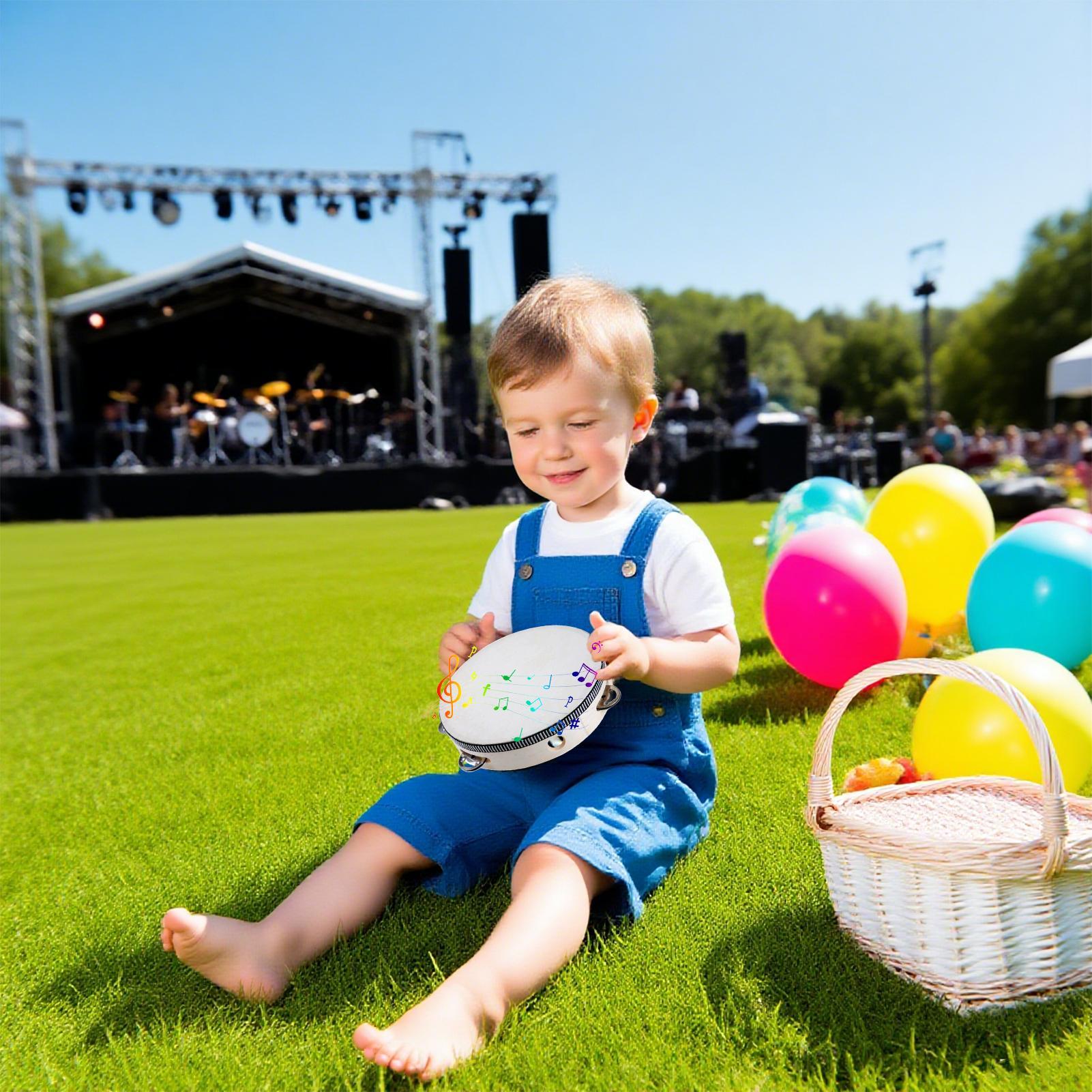 Tamburyn dla dzieci 6 cali ręc – Kids Education Recreation recenzja i cena