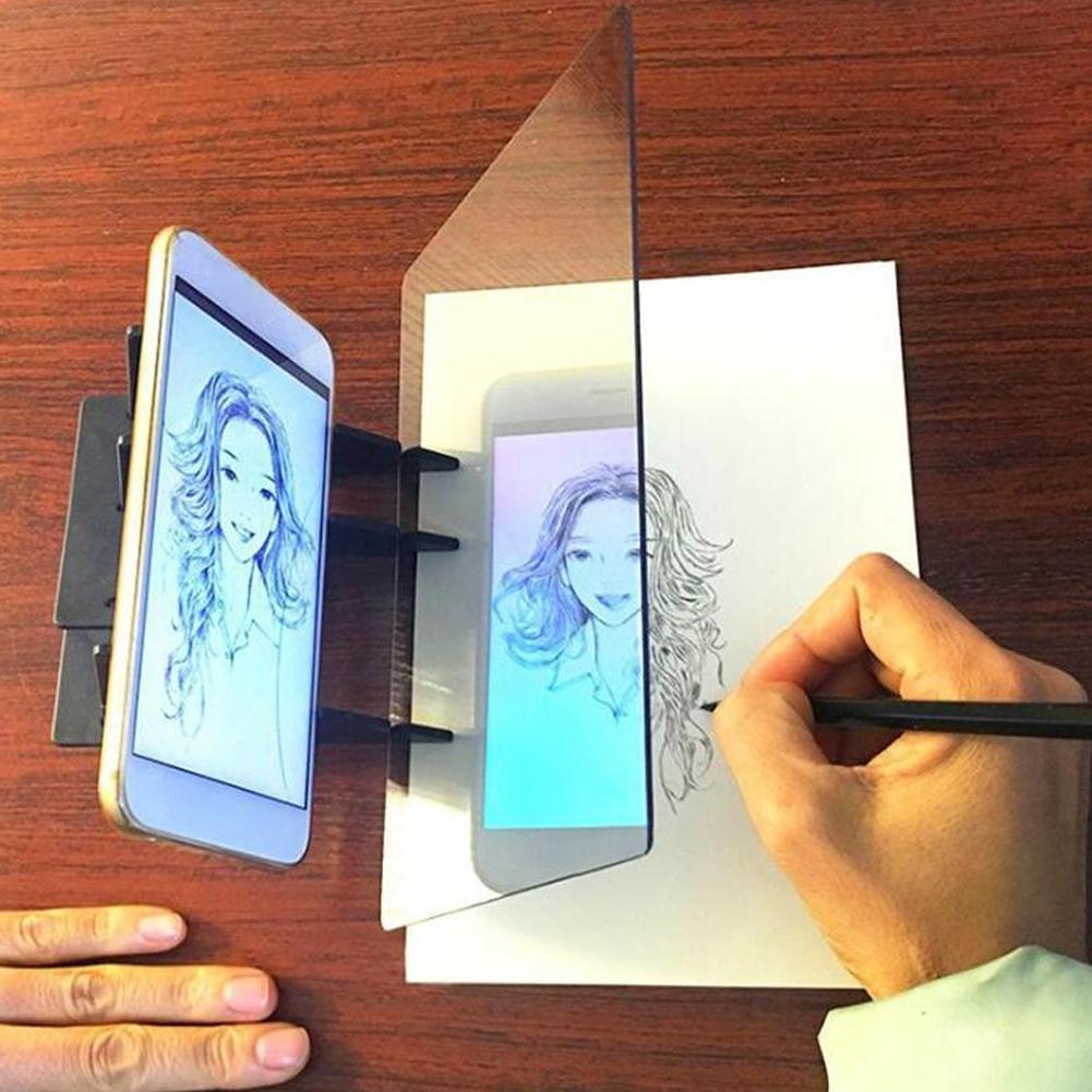 Projekcja ledowa rysunek deska – Drawing Projector Kids recenzja i cena