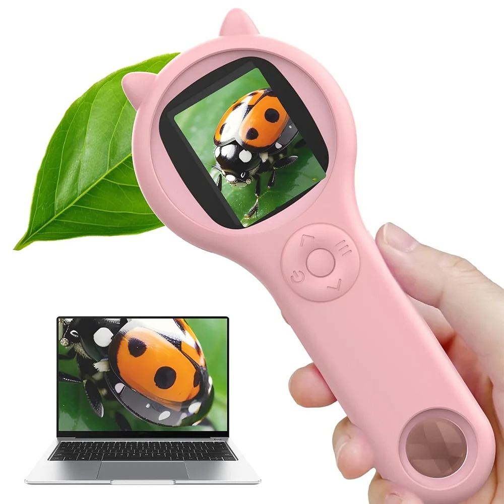 Mikroskop dla dzieci Przenośny – Kids Educational Videos recenzja i cena