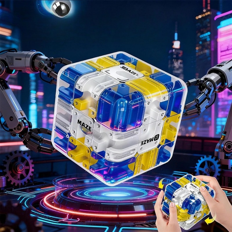 1-10 SZTUK Kostka Labirynt 3D  – Brain Teaser Cube recenzja i cena